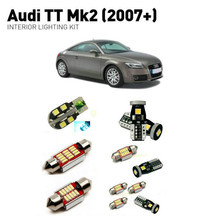 Led interior lights For Audi tt mk2 2007+  8pc Led Lights For Cars lighting kit automotive bulbs Canbus 2024 - buy cheap