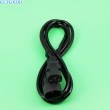 Cltgxdd-Cable de alimentación macho a hembra C13 IEC 320 C14, doble ángulo inclinado, ángulo recto de 1,8 M, 12 Uds. 2024 - compra barato