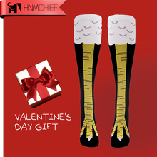 Новые велосипедные носки для мужчин и женщин, мужские спортивные дышащие носки для фитнеса, профессиональные дышащие носки для катания на лыжах, подарок на день Святого Валентина 2024 - купить недорого