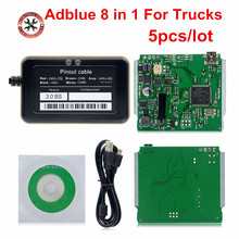 Emulador adblue 8 em 1 para caminhão, 5 fábrica, emulador adblue 9 em 1 com adaptador de programação, frete grátis 2024 - compre barato