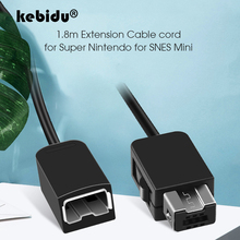 Kebidu-Cable de extensión de 1,8 M/5,9 pies para Mini consola SNES Classic, para NES, mando de Wii, Cable extensor de juego 2024 - compra barato