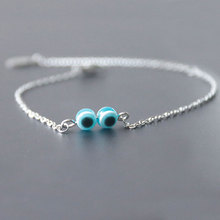 1 Pc DIY Stone Beads Stainless Steel Bracelet Charm Owl Eyes Bracelets For Cute Women Girls Kids Fashion Jewelry Lucky Gift 2024 - buy cheap