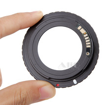 New Electronic Chip 9 AF Confirm M42 Mount Lens Adapter for Canon EOS 5D Mark III 5D3 5D Mark II 5D2 6D 70D 80D 650D 750D 700D 2024 - buy cheap