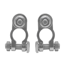 2Pcs Positive & Negative Cargo Type Zinc Coat Battery Terminals Clamp Connectors 2024 - buy cheap