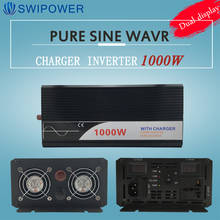 ups inverter 1000W pure sine wave inverter with charger 12V 24V 48v DC to AC 220V 230V 240v solar power inverter 2024 - buy cheap