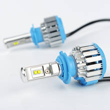 LDDCZENGHUITEC Car Headlights H4 H7 LED H8/H11 HB3/9005 HB4/9006 H1  H13 Auto Front Bulb Automobile Headlamp 6000K Car Lighting 2024 - buy cheap