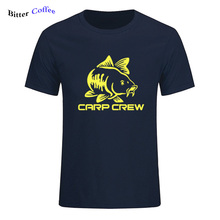 NEW Fashion Summer Men's T-Shirt carp crew inspired Printed T shirt cotton O-collar Carp Crew men's short-sleeved mens T-shirt 2024 - buy cheap