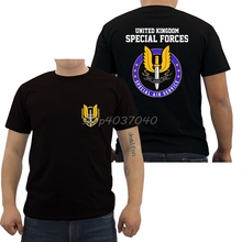 New Fashion Print T-shirt New Special Air Service Sas United Kingdom Print T Shirts Men O-Neck  Shirt Cool Tops Tees 2024 - buy cheap