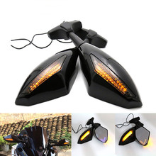 Motorcycle Rearview Mirrors Turn Signals Indicator LED Lights FOR Honda CBR1100XX CBR 1100 CBF1000 VTR 1000 F FIRESTORM 2024 - buy cheap