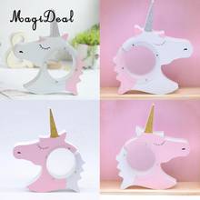 Cute Unicorn Style Baby Child Christmas Gift Wooden Cartoon Coin Bank Money Boxes Piggy Bank For Kids Birthday Gift Decor 2024 - buy cheap