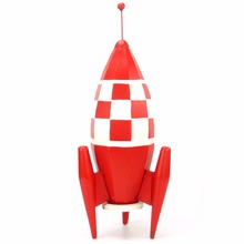 Vintage  Iron Metal Ornament Handmade  Small Rocket Model Crafts Best Gift Restaurant Coffee Shop  Decoration 2024 - buy cheap