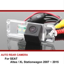 Для сиденья Altea / XL Stationwagon 2007 ~ Водонепроницаемая камера заднего вида SONY HD CCD автомобильная парковочная камера заднего вида Резервное ночное видение 2024 - купить недорого