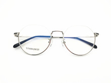 Belight Optical  Vintage Reverse Half rimless Titanium Eyeglasses Frame Men  Prescription Spectacle  Glasses Transparent 18109 2024 - buy cheap