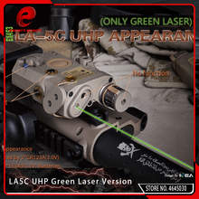 Element airsoft visual peq uhp, com laser verde, zeroing tático la5 softair, sem função para a versão de luz de led 2024 - compre barato