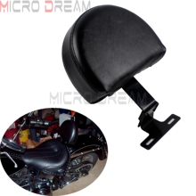 Motorcycle EZ ON/OFF Driver Rider Backrest Kit Black Adjustable Back Pad For Harley Softail Heritage Classic 1993-2006 2024 - buy cheap