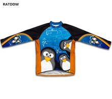 Curious Penguins Fleece Thermal Winter Cycling Jersey Long Sleeve Bike Bicycle Clothes Ropa Ciclismo Thermal Cycling Clothing 2024 - buy cheap