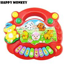 Dropshipping Popular Musical Instrument Toy Baby Kids Animal Farm Piano Developmental Music Toys for Children's educational toys 2024 - buy cheap