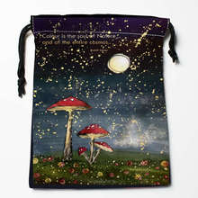 New Arrival Mushroom Drawstring Bags Custom Storage Printed Receive Bag Type Bags  Storage Bags Size 18X22cm 2024 - buy cheap