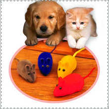 Venda quente 1 pc realista rato rato gato brinquedo brinquedos som antidepressivo para animais de cor aleatória 2024 - compre barato