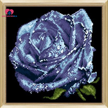 30cm*30cm Beads embroidery kit Golden rose flower beadwork crafts needlework diy craft crochet felt manualidades handmade sewing 2024 - buy cheap