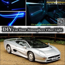 Banda de fibra óptica para iluminación de interior, luz de ambiente, tuneado de ambiente, para Jaguar XJ220, Panel de puerta interior, no EL 2024 - compra barato