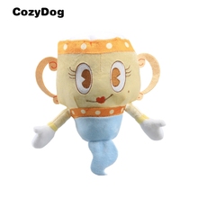 Game Cuphead Legendary Chalice Plush Toy Soft Stuffed Doll Toys for Children Kids Gift High Quality 21 CM 8'' Cuphead Figure 2024 - buy cheap