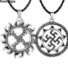 Slavic Wheel Dukhobor Amulet Viking Runes Amulet And Talisman Jewelry Slavic Pendant Necklace 2024 - buy cheap