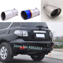 For Nissan Patrol 2011 2012 2013 2014 2015 2016 car body styling cover muffler pipe outlet dedicate exhaust tip tail 1pcs 2024 - buy cheap