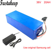 1000W 36V  20AH Electric Bicycle Battery 36V Lithium Battery 36V  20AH E-bike battery 30A BMS 2A charger free shipping 2024 - buy cheap