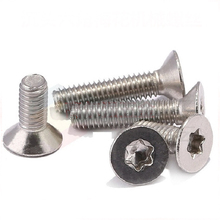 100pcs M1.6x3mm-10mm stainless steel flat head hexgonal countersunk head six stars plum mechanical screws 2024 - buy cheap