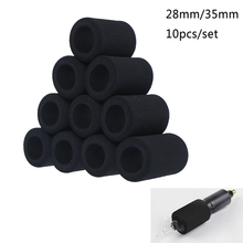 10pcs/Lot Memory Foam Tattoo Grip Cover 28/35mm Tattoo Pen Machine Cover Black 2024 - buy cheap