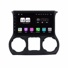10,1 "TDA7851 Android 8,1 для Jeep Wrangler 2G RAM автомобильный dvd-плеер GPS ГЛОНАСС Navi RDS радио wifi 4G Bluetooth 4,0 DVR камера ТВ 2024 - купить недорого