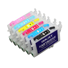 UP 6 refill ink cartridge to replace T0481 T0482 T0483 T0484 T0485 T0486 compatible FOR epson STYLUS PHOTO R200 R220 R300 R320 2024 - buy cheap