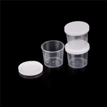 10Pcs/set 20ml Plastic Graduated Laboratory Bottle Lab Test Measuring Container Cups with Cap Plastic Liquid Measuring Cups 2024 - buy cheap