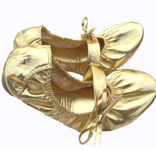 USHINE X05 Non-slip Stretch Soft Gold Exercise Gymnastics Fitness Ballet Yoga Belly Women Ballet Dance Shoes 2024 - buy cheap