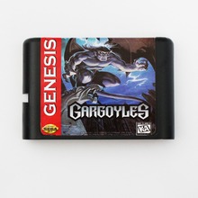 Gárgulas 16 bit MD Cartão De Jogo Para Sega Mega Drive Para Genesis 2024 - compre barato