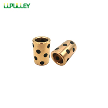 LUPULLEY  Impregnated Graphite Copper Bushing Bearing Inner Dia.12/14/15/16mm Oil Self-Lubricating Bearing 20x14x10/12/15/20mm 2024 - buy cheap