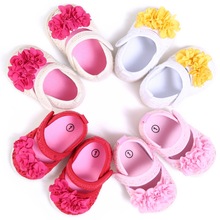 Spring and Autumn 0-1 years old color matching flower female baby princess shoes baby toddler shoes 2024 - buy cheap