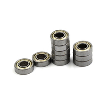 10pcs/lot High Quality 698 Z ZZ Bearings F698-2RS Carbon Steel Bearings 8x19x6 mm Miniature 698RS Ball Bearings 2024 - купить недорого
