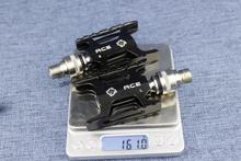 Around 161g Ultra lightweight CNC Pedals with Full Titanium Axles with both side quickrelease 2024 - buy cheap