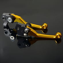 CNC для suzuki RMZ250 2004 Рычаги Тормозная система сцепления CNC алюминиевый грязевой велосипед поворотный рычаг 2024 - купить недорого