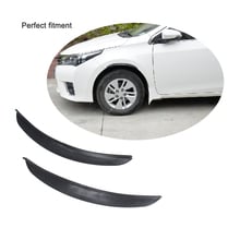 2PCS Soft Rubber Arch Wheel Eyelids Fender Flare Extension Protector Lip Anti-Scratch Soft Strip for BMW F30 for Audi For VW 2024 - buy cheap