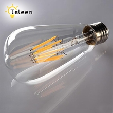 Cheap 220V 110V Retro Real Watt Vintage LED Edison Bulb E27 LED Filament Light LED Bulb Lamp Candle Light 4W 16W Powerful LEDS 2024 - buy cheap