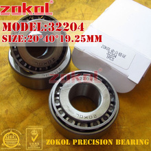 Rodamiento ZOKOL 32204 7504E rodamiento de rodillos cónico 20x40x19,25mm 2024 - compra barato