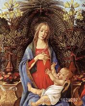 wall art modern Bardi Altarpiece (detail) Sandro Botticelli Paintings Hand painted High quality 2024 - buy cheap