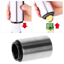 VFGTERTE, 1 unidad, abrebotellas automático de cerveza, herramienta magnética de acero inoxidable, Gadget, Cocina, Bar, fiestas, accesorios, herramientas de Bar 2024 - compra barato