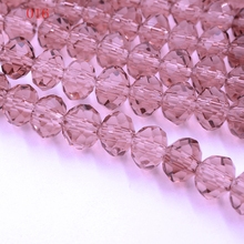 Fltmrh roxo vermelho cores 4mm 140 pces rondelle áustria facetado cristal grânulos de vidro solto espaçador contas redondas para fazer jóias 2024 - compre barato