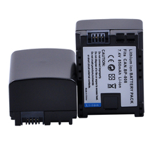 2x 7.4V 850mAH BP-808 BP 808 BP808 Li-ion Battery For Cannon BP-808 BP808 BP-809 BP819 BP827 FS300 FS100 XA10 VIXIA HG20 Battery 2024 - buy cheap