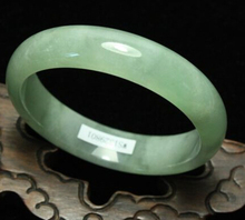 Бесплатная доставка ~ $ оптовая продажа _ jewelry_wig $57 мм Сертифицированный натуральный зеленый нефритовый браслет ручной работы 2024 - купить недорого