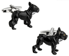 New Arrival Men's Fashion Cufflinks Factory Price Retail Dog Design Brass Cuff Links 2024 - buy cheap